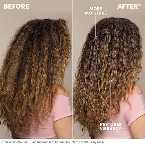 Mizani Moisture Fusion Intense Moisturizing Mask - Hydrating Hair Mask for Dry and Curly Hair, Deep Conditioning Treatment with Argan Oil, Sulfate-Free thumbnail 3