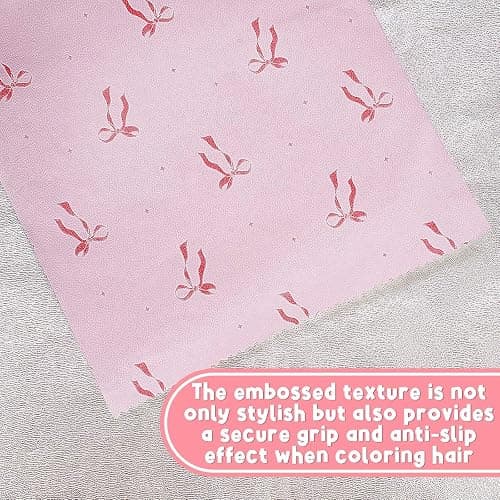 AmazingSpark Pink Bow Hair Foils for Highlighting, 5"w x 10.75"L Aluminum Pop up Hair Foil for Stylist Color Application and Highlighting Services, Non Slip 500 Pop up Foil Sheets thumbnail 3