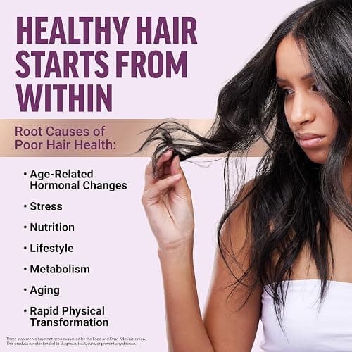 Force Factor Hair Growth Accelerator Soft Chews, Hair Growth Vitamins for Women and Men with Clinically Studied Lustriva and Biotin, Promotes Thicker, Fuller, Stronger Hair, Mixed Berry, 60 Soft Chews thumbnail 8