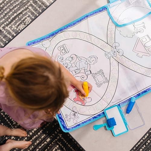 Melissa & Doug Blue's Clues & You! Water Wow! Activity Mat (20 Inches x 30 Inches) with Reusable Water Reveal Surface thumbnail 2