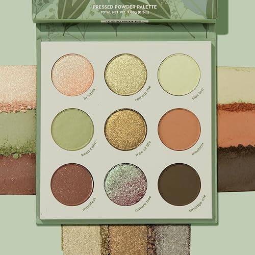 ColourPop Sage the Day Eyeshadow Palette - Sage & Olive Palette with Metallic and Matte Finishes - High-Pigment Eye Makeup with a Long-Wearing Formula (0.3 oz) - Sage the Day thumbnail 2