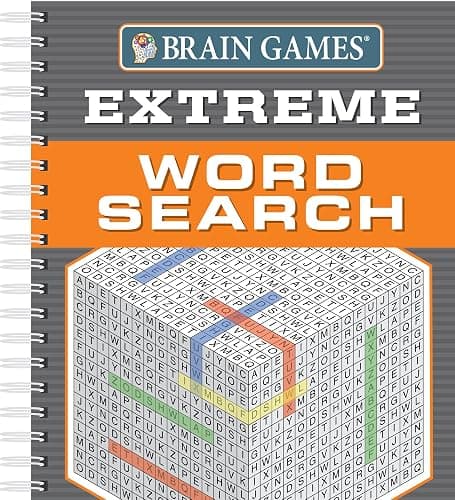 Brain Games - Extreme Word Search (256 pages) - Image 1