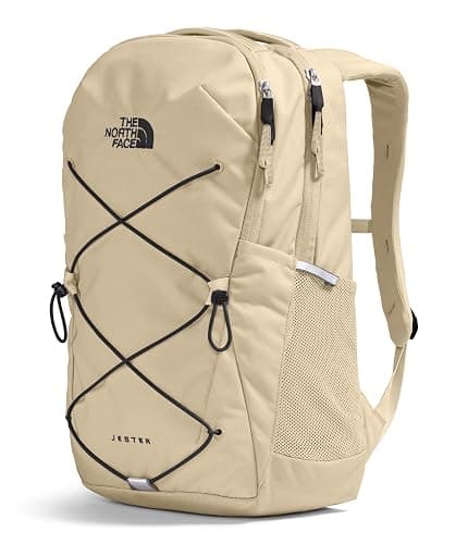 The North Face Women's Jester Everyday Backpack, Gravel/Blk, OSFA | Commuter Travel Bag, Laptop Sleeve, Water-Repellent thumbnail 2