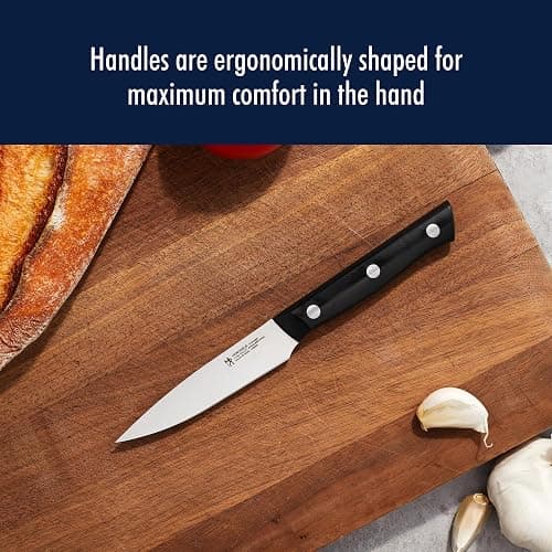 Henckels Dynamic 5-Pc Knife Set with Chef, Bread, Utility, Paring, Santoku | The Perfect Kitchen Knife Set for Effortless Cutting, German Engineered, Informed by 100+ Years of Mastery. Dishwasher safe thumbnail 6