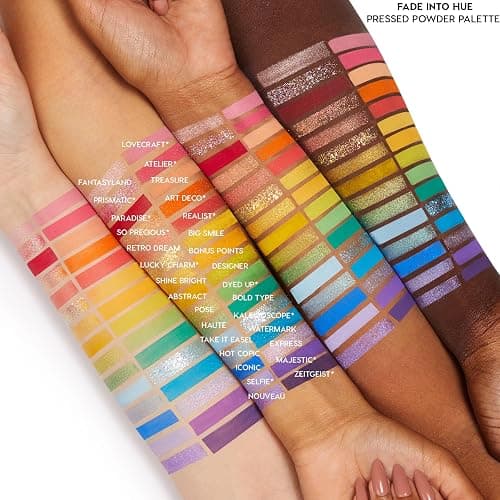 ColourPop Fade Into Hue Eyeshadow Palette - Multi-Color Eye Makeup Palette with Matte, Metallic & Glitter Finishes - High-Pigment Eye Makeup with a Long-Wearing Formula (0.8 oz) thumbnail 5