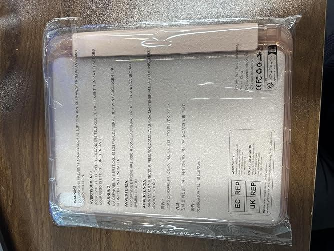 INFILAND Compatible with iPad (A16) 11th Generation 11 Inch 2025 Case, iPad 10th Generation Case 2022 10.9 Inch 2022, Crystal Clear with Slot for Pencil & Charging Adapter, Silver - Silver thumbnail 8