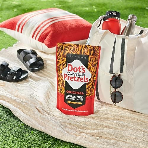 Dot's Pretzels Original Seasoned Pretzel Twist Snack, 16oz Grocery Sized Bag thumbnail 4