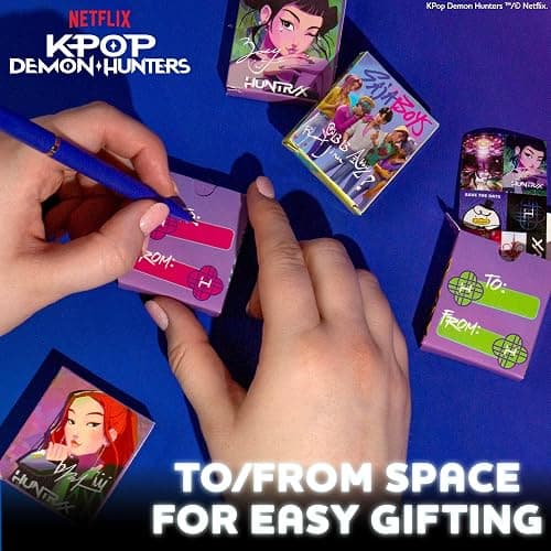 Kpop Demon Hunters™ Sticker Party Packs - 16 Boxes with 5 Stickers Each, Great Kpop Demon Hunters Party Favors, Valentine's Day, Kids Birthday Gifts, Official K Pop Merch thumbnail 6