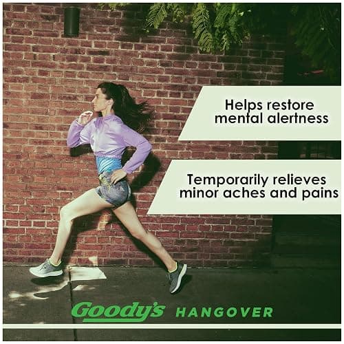 Goody's Hangover Relief Powder, Dual Action Fast Headache Pain Relief with Aspirin and Caffeine, Berry Citrus Flavor, 16 Count thumbnail 4