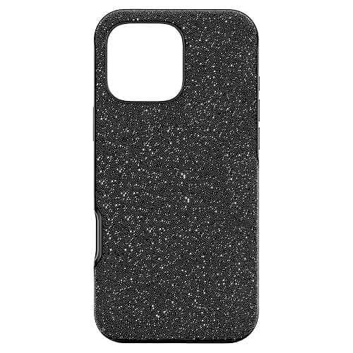 Swarovski High Smartphone Case for Apple iPhone 16 Pro Max with Black Crystals, Part of the High Collection - Image 1