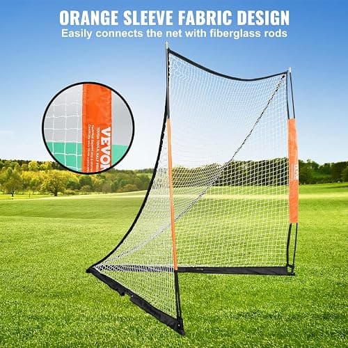 VEVOR Portable Lacrosse Goal - Complete Training Accessory Set with Extended Coverage for Youth and Adults thumbnail 3