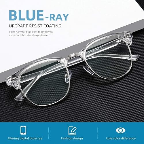 AOMASTE Blue Light Glasses for Woman/Men Computer Bluelight Glasses Womens/Mens thumbnail 5