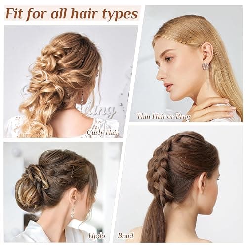 Bobby Pins Brown, 360 Pcs Brown Bobby Pins, 2 Inch Premium Bobby Pin, Secure Hold Bobby Pins with store box, Hair Pins for Kids, Girls and Women thumbnail 4
