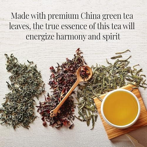 The Republic of Tea - The Peoples Green Tea, 50 Tea Bags, Tin | Gourmet Tea | Caffeinated thumbnail 3