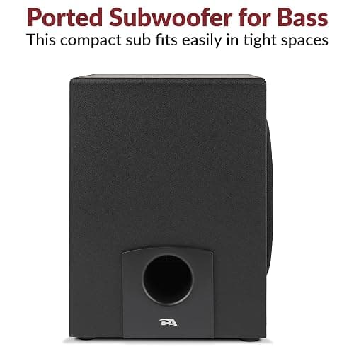 Cyber Acoustics CA-3090 2.1 Speaker System with Subwoofer with 18W of Power – Easy Setup and Convenient Controls, Great for Music, Movies, and Gaming thumbnail 8