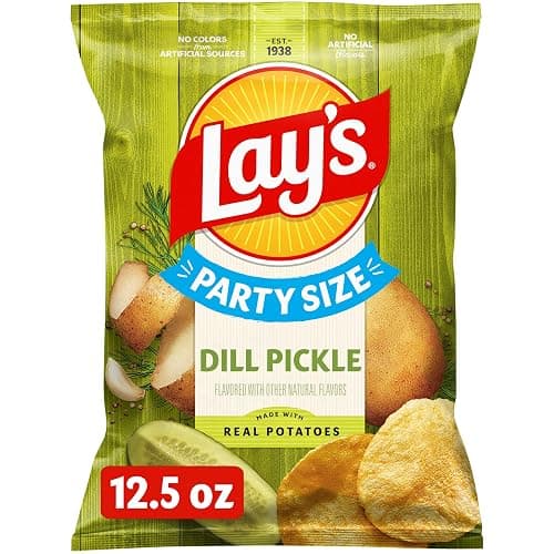 Lay's Potato Chips Dill Pickle, 12.5 Oz - Image 1