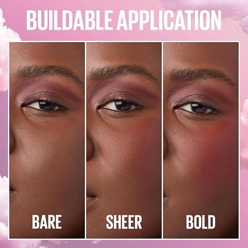Maybelline Cloudtopia Blush for Cheeks and Lip Mousse, Ultra-Vivid, Pigmented Formula for Up to 14HR of Blush and Lip Makeup Color, Moonlit Rose, 1 Count thumbnail 5