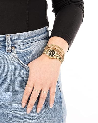Armitron Women's Genuine Crystal Accented Bracelet Watch, 75-2475 thumbnail 7