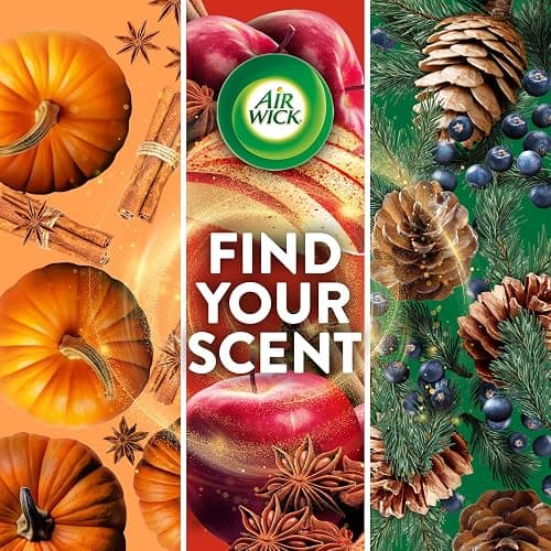 Air Wick Plug In Scented Oil Refill, Infused with Essential Oils, Plug In Air Fresheners for Home, Brown Sugar & Vanilla, 6 ct thumbnail 6