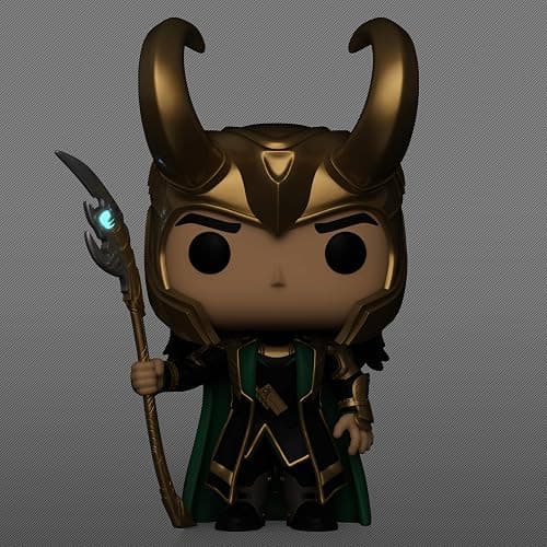 Funko Loki with Scepter (Glow in The Dark) (Special Edition Exclusive) thumbnail 4