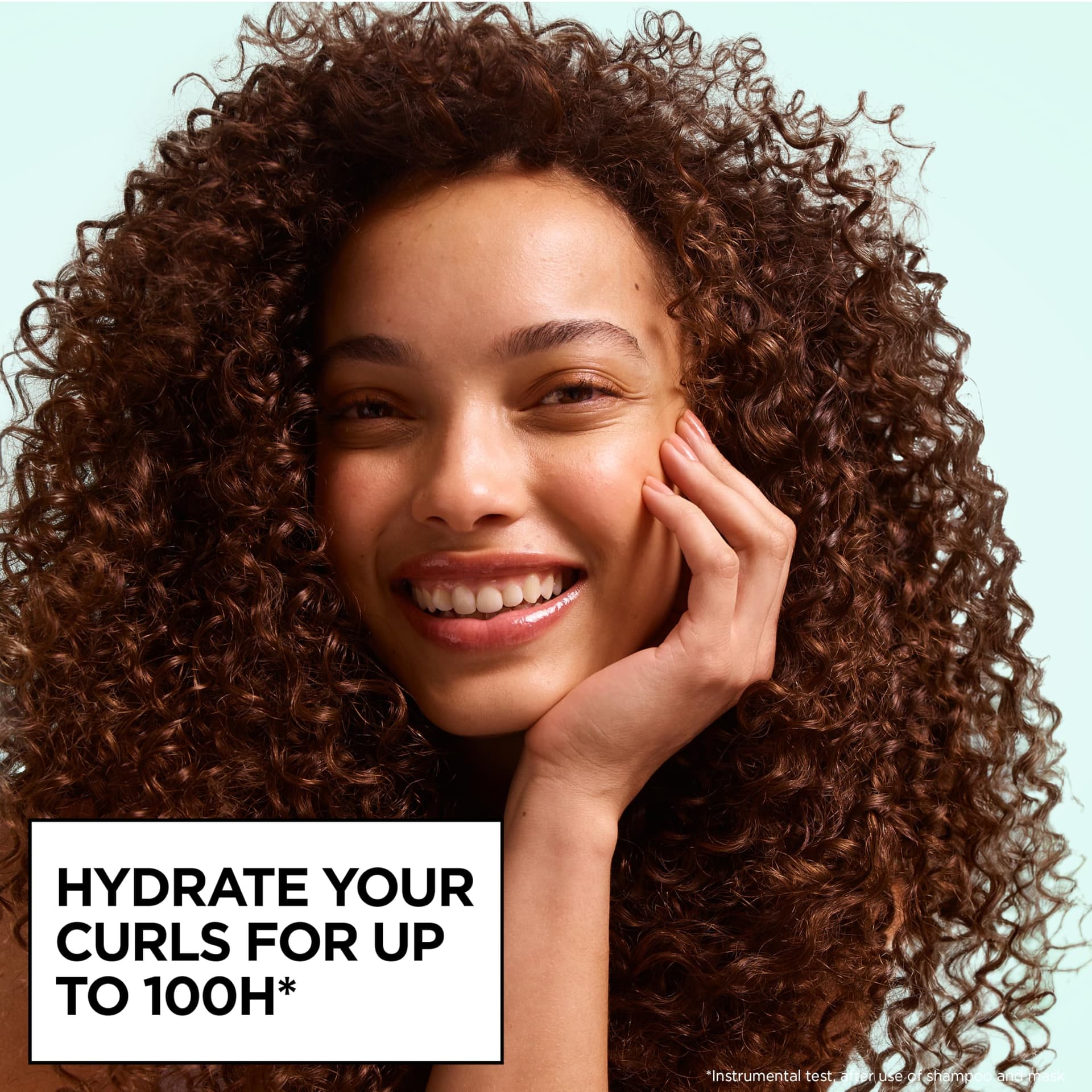 Garnier Fructis Curls Method Step 2 Mask for all curl types Refill curls with hydration for up to 100H With Hyaluronic Moisture Complex + Shea Fatty Acids Sulfate-free silicone-free Vegan 370ml thumbnail 3
