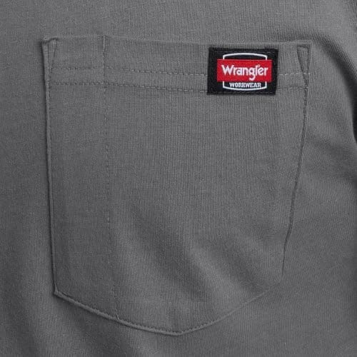 Wrangler Mens Short Sleeve Pocket T-Shirt, 2-Pack thumbnail 5