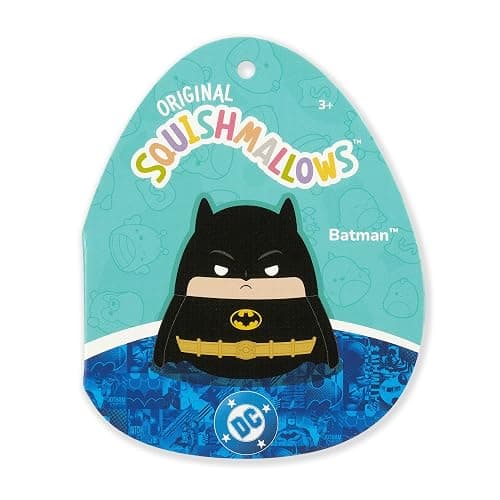 Squishmallows Original 12in DC Comics Batman Plush (Medium-Sized) thumbnail 7