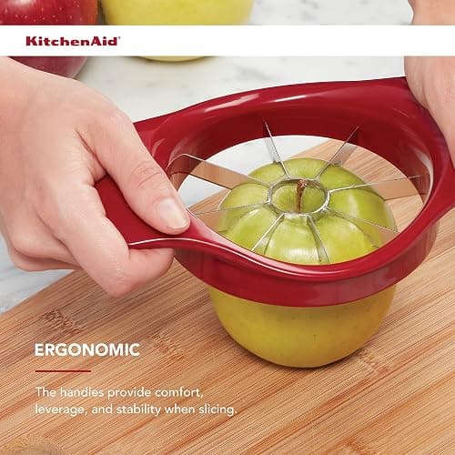 KitchenAid KE305OHERA Classic Fruit Slicer, One Size, Red thumbnail 2