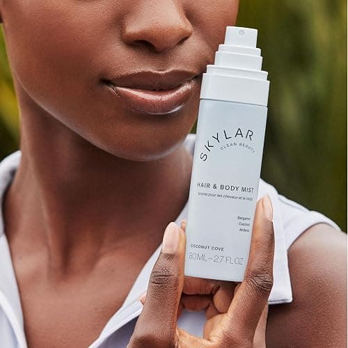 Skylar Coconut Cove Hair & Body Mist | Hypoallergenic & Clean Fragrance | Vegan, Cruelty Free, and Safe For Sensitive Skin | 80 ML, 2.7 Fl Oz thumbnail 4