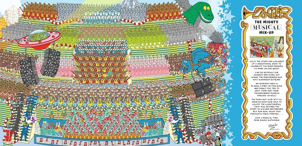 Where's Waldo? The Mighty Magical Mix-Up: A Spellbinding Search & Find Adventure (A Hidden Object Activity Book with Wizard Whitebeard - a Perfect Gift & Travel Companion for All Ages) thumbnail 4