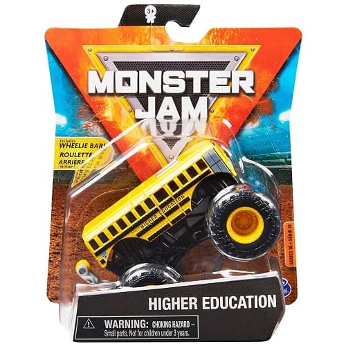 Monster Jam, Official Higher Education Monster Truck, Die-Cast Vehicle, Arena Favorites Series, 1:64 Scale - Image 1