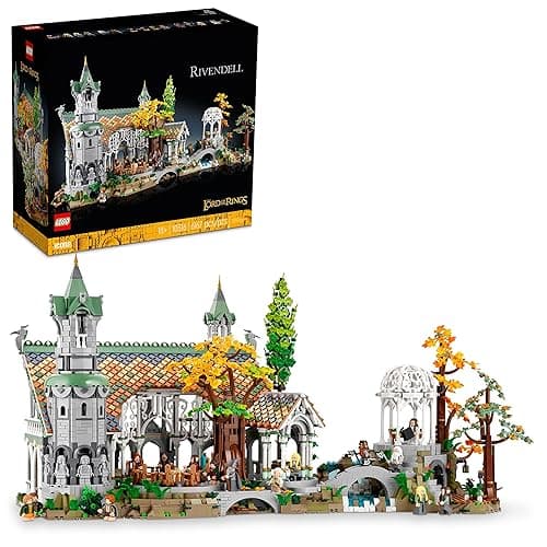LEGO Icons The Lord of The Rings: Rivendell Building Set for Adults, Ages 18+ - LOTR Bedroom or Home Decor - Gift for Men & Women - 10316 - Image 1