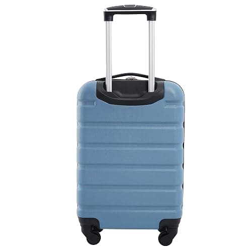 Wrangler Hardside Spinner Luggage, Blue Heaven, Carry-On 20-Inch thumbnail 4