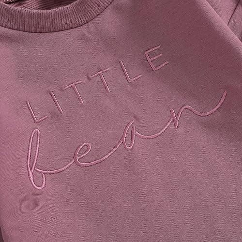 VISGOGO Newborn Baby Girl Boy Bubble Romper 3 6 9 12 18M Onesie Sweatshirt Long Sleeve Oversized Fall One-Piece Bodysuit thumbnail 6