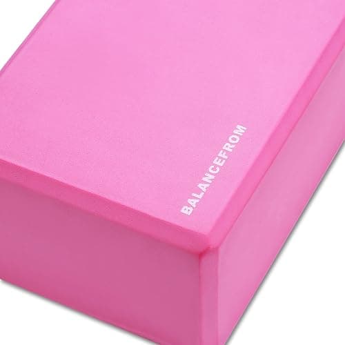 Fitvids Set of 2 High Density Yoga Blocks, 9"x6"x4" Each, Pair, Multiple Colors thumbnail 4