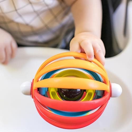 Baby Einstein Sticky Spinner BPA-free Suction Cup High Chair Activity Toy and Tray Toy for Early Development, 3mo+ thumbnail 8