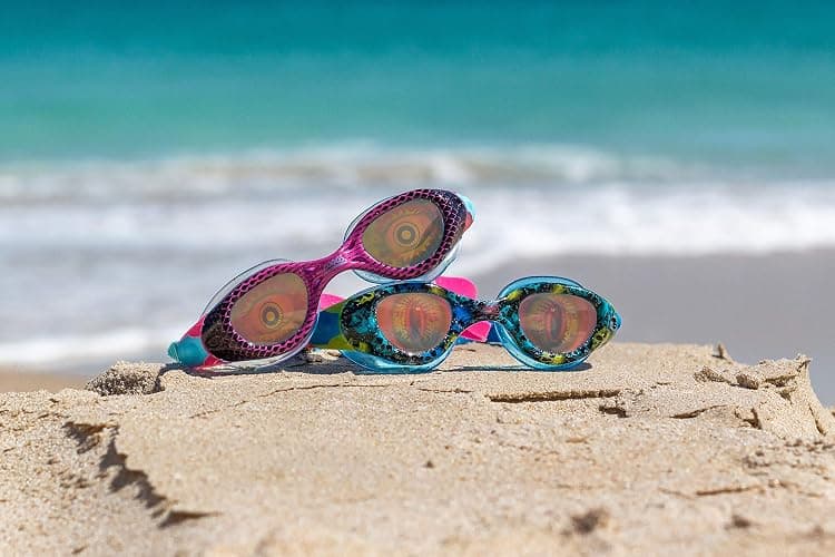 Zoggs Unisex-Youth Sea Demon Junior Hologram Lens Swimming Goggles (6-14 Years) thumbnail 4