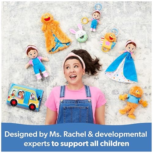 Ms. Rachel Official Surprise Learning Box, Educational Toys with Stuffed Animals, Sensory Toys & Activities for Babies, Toddler Toys for Girls & Boys Ages 0-2+ thumbnail 9