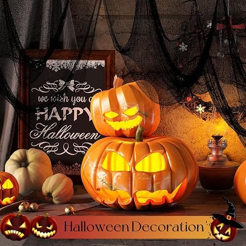 Yobbai 6 Pack Black Creepy Cloth - Halloween Decorations - 30x72 Inch Cotton Fabric - Spooky Fabric for Haunted House, Party, Outdoor or Indoor thumbnail 4