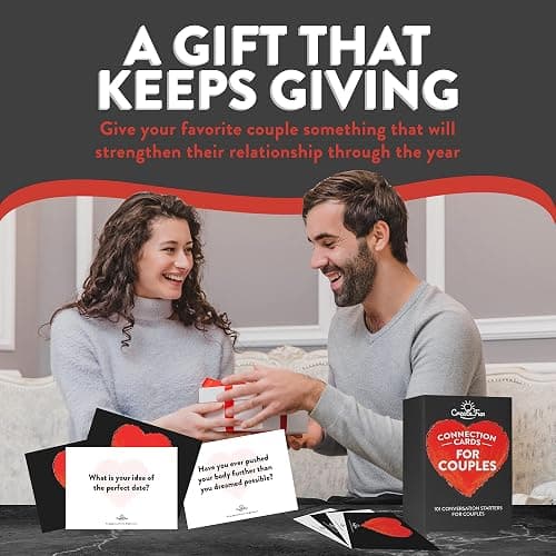 CreateFun Couple Connection Cards – 101 Engaging & Thought-Provoking Conversation Starter Cards to Create Meaningful Connections with Your Loved One thumbnail 5