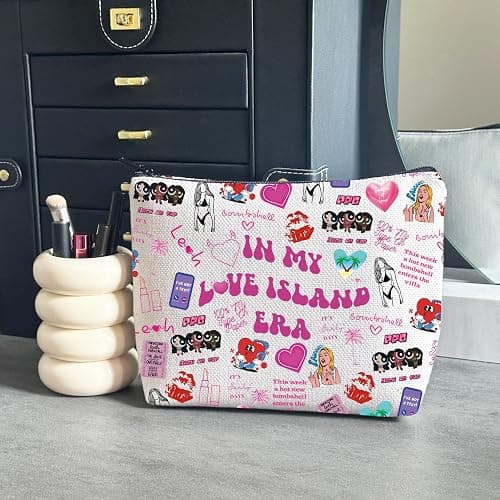 WCGXKO Reality TV Show Inspired Makeup Bag Love Variety Show Gift for Reality TV Show Fans (Love Bag) thumbnail 6