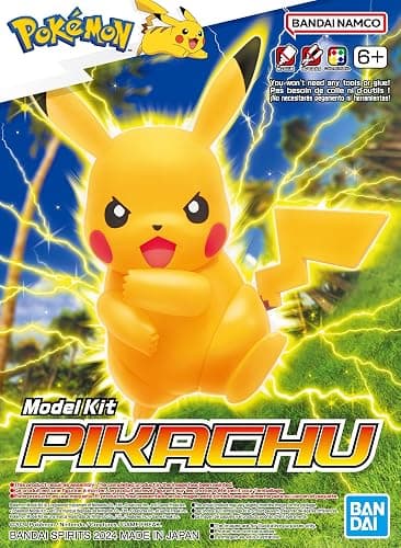 BANDAI Hobby - Pokémon - Pikachu Pokémon Model Kit thumbnail 6