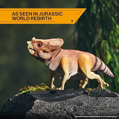 Wow! Stuff: Jurassic World Dolores Deluxe Puppetronic by RealFX - Interactive Baby Aquilops, 30+ Actions & Sounds, Realistic 15" Dinosaur Toy, Ages 8+ thumbnail 5
