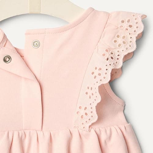 Amazon Essentials x Sofia Grainge Toddlers and Baby Girls' Eyelet Short & Top Set thumbnail 4