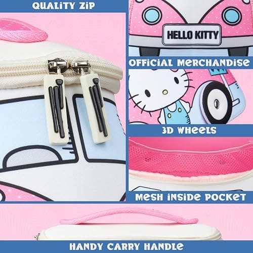 Get Trend Hello Kitty Toiletry Bag Women Teens Travel Essentials Girls Kawaii Makeup Bag Gifts for Her (Multi Hello Kitty) thumbnail 4