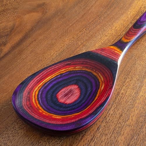 Totally Bamboo Baltique Waikiki Collection 12-1/2" Wooden Cooking Spoon, Safe for Nonstick thumbnail 6