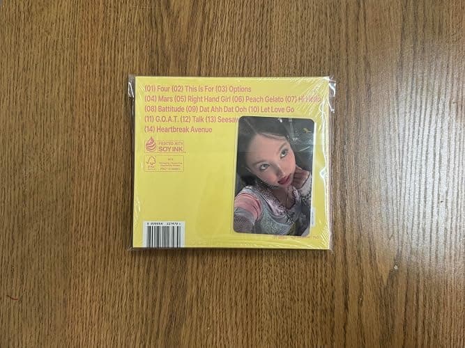 TWICE - 4TH FULL ALBUM [THIS IS FOR] (DIGIPACK ver.)(NAYEON COVER) 1ea + Official Exclusive Photocard 1ea (BDM)(NAYEON) thumbnail 5