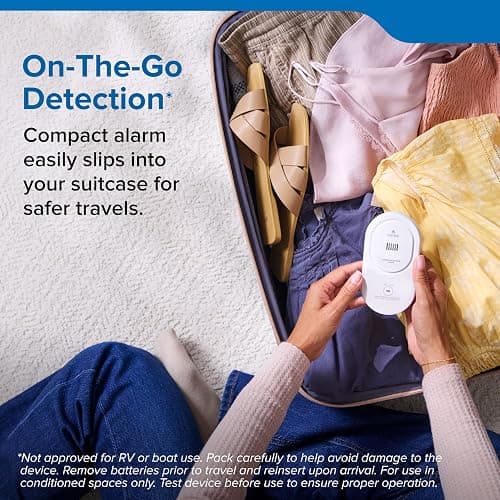 Kidde Carbon Monoxide Detector, Plug-in & AA Battery Backup, COP | Rotating Plug with Power Surge Immunity, LED Status Lights, Loud 85 Db Alarm, Ideal for Homes & Apartments, 5th Edition thumbnail 6