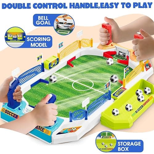 Mini Soccer Board Game for Kids, Birthday Christmas Soccer Gifts for 3 4 5 6 7 8-12 Year Old Boys, Football Table Toys, Pinball Interactive Sports Game for Indoor, Home Party, Family, Playroom, Travel thumbnail 5