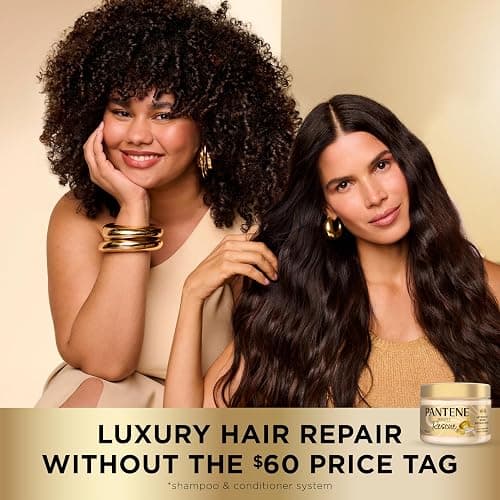 Pantene Miracle Rescue Hair Mask, Intensive Bond Repair with Melting Pro-V Pearls, Melts Away Damage, Builds Bonds, Strengthens Against Damage, Deep Conditioning for Dry Damaged Hair, 10.1 fl oz thumbnail 5